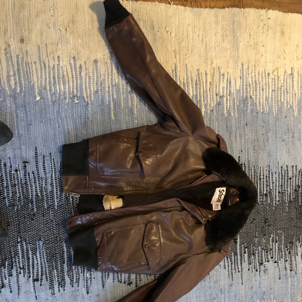 Schott Leather Bomber